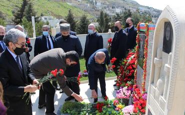Səbaildə daha bir şəhidin məzarı və məzarının ətrafı abadlaşdırılıb