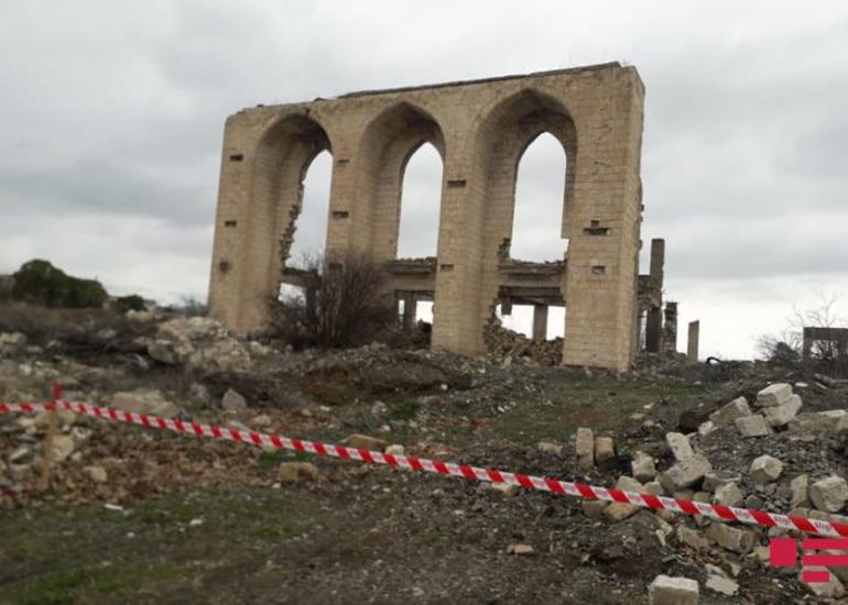 Ağdamda işğaldan azad olunmuş ərazilərə keçmək istəyən şəxs saxlanılıb