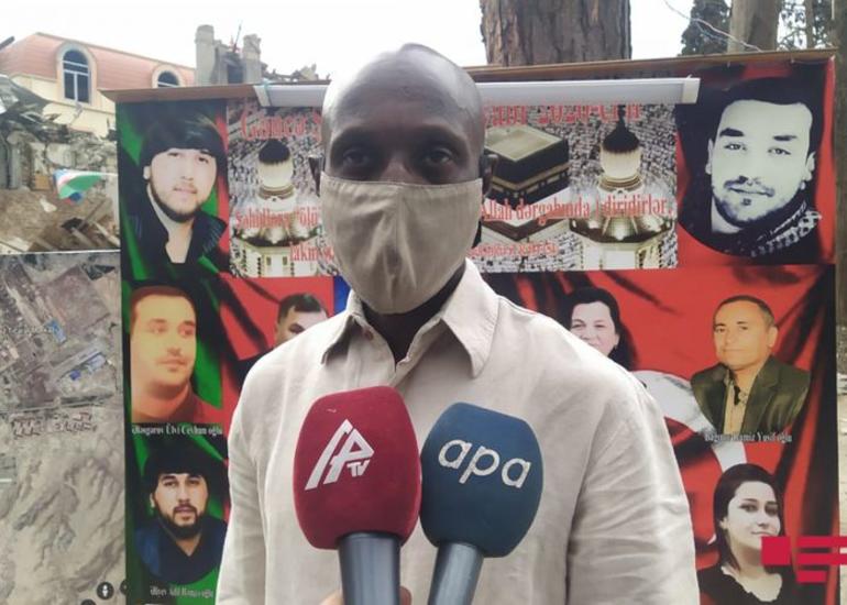 Qambiyanın İƏT-də nümayəndəsinin müavini: “Gəncədə dinc insanlara qarşı atılan addım çox böyük terror nümunəsidir”