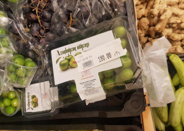 Bu meyvə Bakıda marketlərdə 180 manata satılır - FOTO