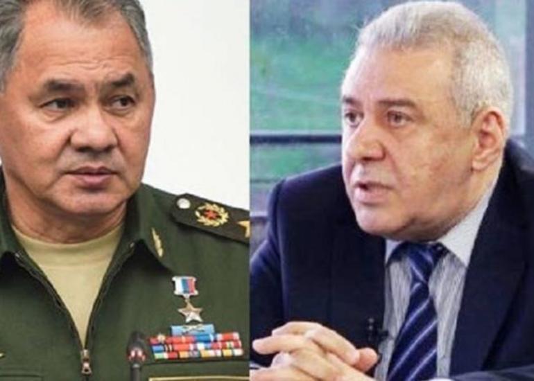 Rusiya və Ermənistan müdafiə nazirlərinin telefon danışığı olub