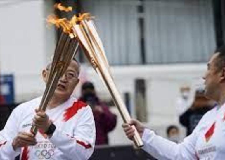 Yaponiyada olimpiya məşəli estafeti ləğv olunub