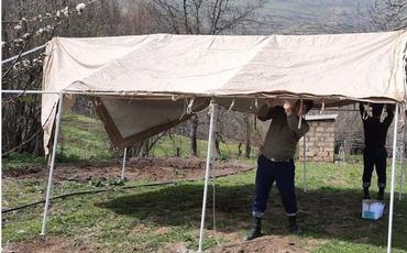 Lerikdə torpaq sürüşməsi olub