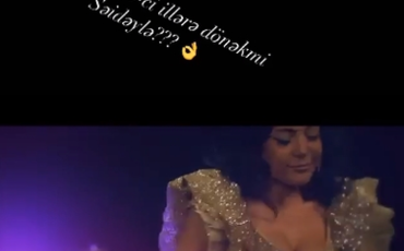 Röya Səidənin ARXİV görüntüsünü YAYDI: "Səidə ilə 1980-ci illərə dönək?"
