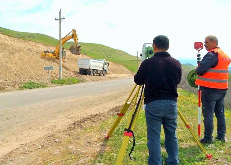 Xudafərin-Qubadlı-Laçın avtomobil yolunun tikintisinə başlanılıb - FOTO