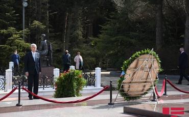 Volkan Bozkır Fəxri xiyabanı, Şəhidlər xiyabanını və “Türk şəhidliyi”ni ziyarət edib