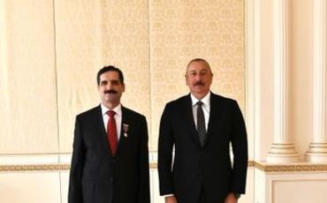 Prezident İlham Əliyev Türkiyə səfirini qəbul edib