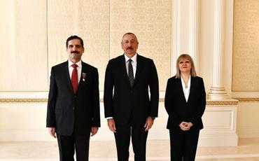 Prezident İlham Əliyev Türkiyə səfirini qəbul edib