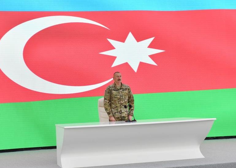 Azərbaycan Prezidenti: “Müharibə gedə-gedə bizə qarşı sanksiyalar tətbiq etmək istəyirdilər”