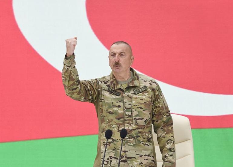 Dövlət başçısı: “Hərbi Qənimətlər Parkına gələn hər bir insan Ordumuzun gücünü, iradəmizi görəcək”
