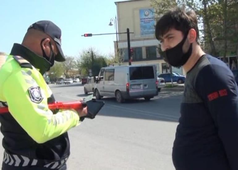 Salyanda yol polisi piyadalarla bağlı reyd keçirib, cərimələnlər var
