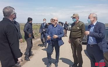 Ukrayna Baş nazirinin müavini Ağdama səfər edib