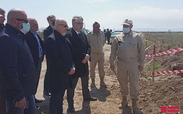 Ukrayna Baş nazirinin müavini Ağdama səfər edib