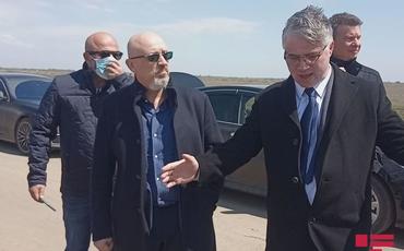 Ukrayna Baş nazirinin müavini Ağdama səfər edib