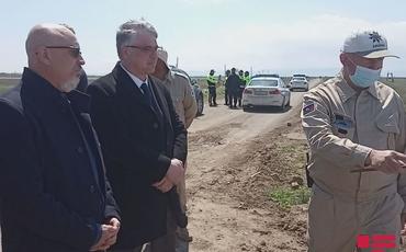 Ukrayna Baş nazirinin müavini Ağdama səfər edib