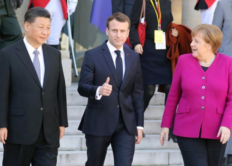 Çin, Almaniya və Fransa liderləri videokonfrans formatında görüşüb