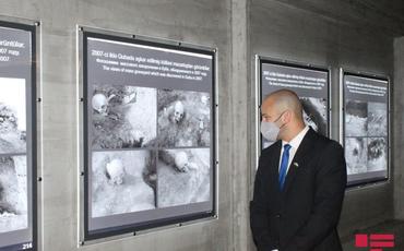 İsrail səfirinin müavini Quba Soyqırımı Memorial Kompleksini ziyarət edib
