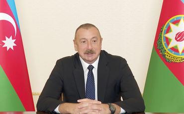Prezident İlham Əliyevin Dünya İqtisadi Forumunun prezidenti ilə videokonfrans formatında görüşü olub
