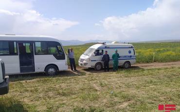 Qubadlının Xanlıq qəsəbəsində əkin sahələri mina və PHS-dən təmizlənir