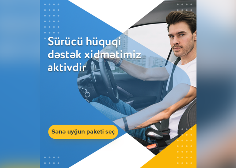 Azərbaycanda ilk dəfə sürücü hüquqlarını qorumaq üçün xidmət yaradılıb