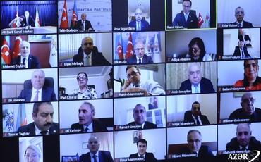 YAP-la AKP-nin birgə videokonfransı keçirilib