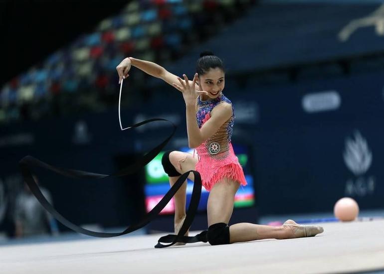 Dünya Kubokunda yaxşı nəticə göstərmək istəyirəm - Azərbaycanlı gimnast