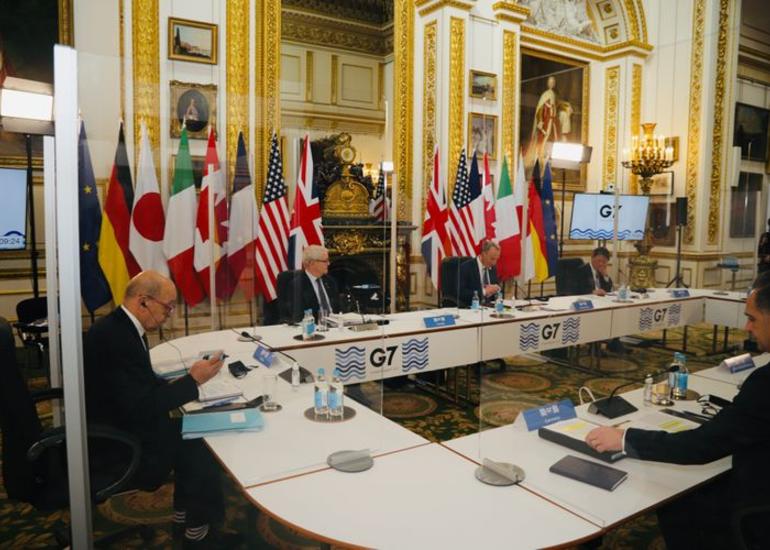 Londonda G7 ölkələrinin XİN başçılarının görüşü keçirilir