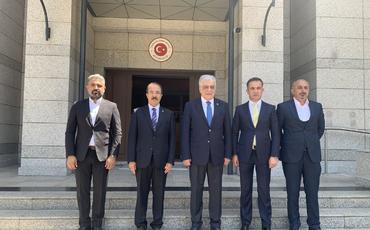 Türkiyə-Azərbaycan Parlamentlərarası Dostluq Qrupunun rəhbəri Bakıya gəlib