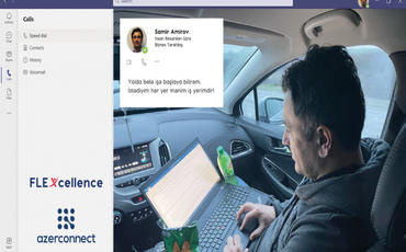 Azərbaycanda ilk dəfə distant iş üçün "FLEXcellence" proqramının tətbiqinə başlanılıb - FOTO