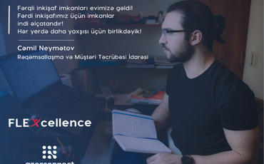 Azərbaycanda ilk dəfə distant iş üçün "FLEXcellence" proqramının tətbiqinə başlanılıb - FOTO