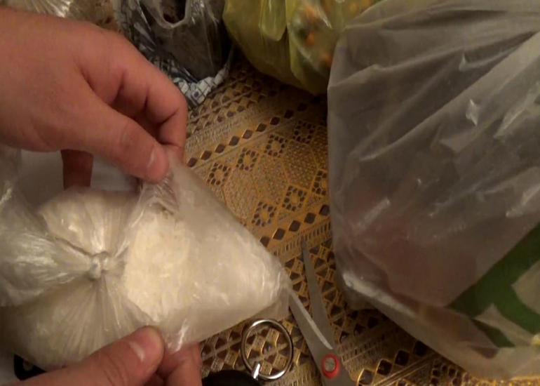 Astara gömrük postunda 244 kiloqramdan artıq heroin aşkarlanıb