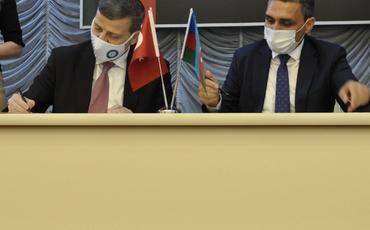 Mingəçevir Dövlət Universiteti ilə Qazi Universiteti arasında əməkdaşlıq protokolu imzalanıb
