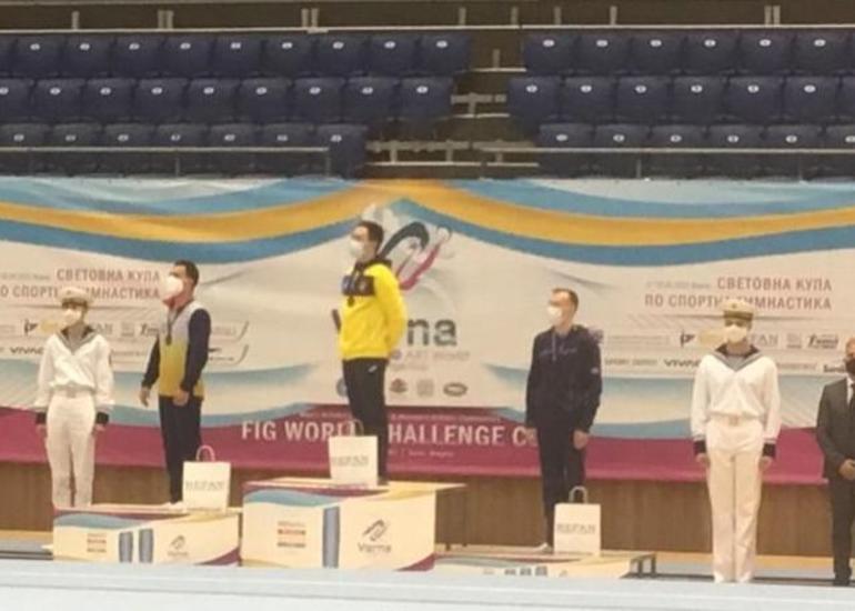 Gimnastımız dünya kubokundan bürünc medalla qayıdıb