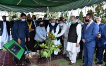 Sahibə Qafarova Pakistan Milli Assambleyanın Sədri ilə görüşüb (FOTO)