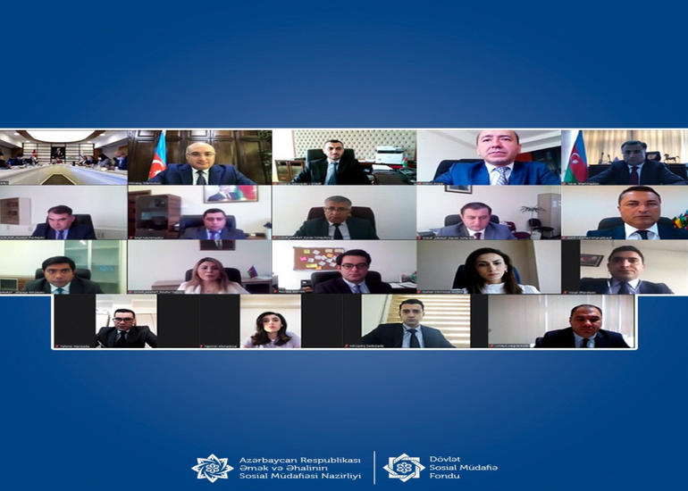 DSMF ilə Türkiyənin Sosial Təminat Agentliyi nümayəndələri arasında videokonfrans olub