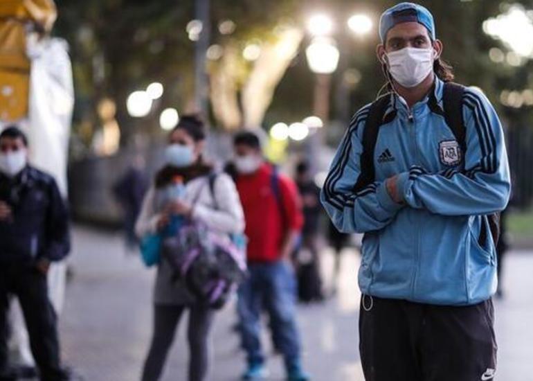 Argentinada koronavirusa yoluxanların sayı 4 milyonu ötüb