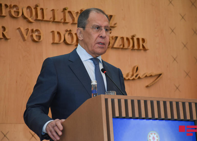 Lavrov: “Dağlıq Qarabağda dinc həyatın bərpasına kömək edirik”