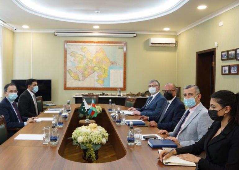 Azərbaycanla Pakistan arasında minatəmizləmə fəaliyyəti ilə bağlı fikir mübadiləsi aparılıb