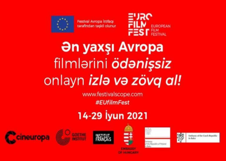 Bu il Avropa Film Festivalı onlayn formatda keçirilir