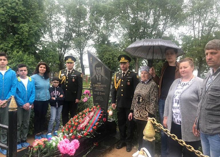 Belarusda Azərbaycanın Milli Qəhrəmanı Anatoli Davidoviçin xatirəsi yad edilib (FOTO)
