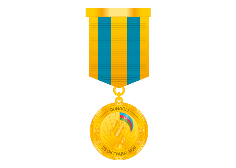 Bir qrup hərbi qulluqçu “Cəbrayılın azad olunmasına görə” medalı ilə təltif edilib