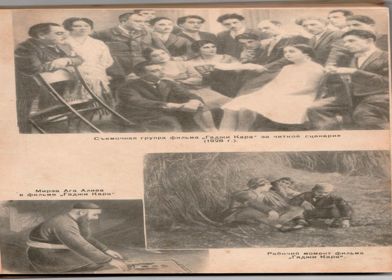 Abbas Mirzə Şərifzadənin “Hacı Qara” filminə aid fraqment tapılıb