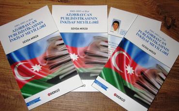 Jurnalist Sevda Mirzənin Türkiyədə kitabı çap olunub