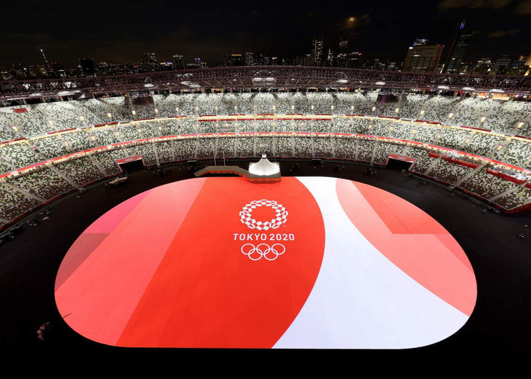 Azərbaycan milli komandası Tokio Olimpiadasında paraddan keçib