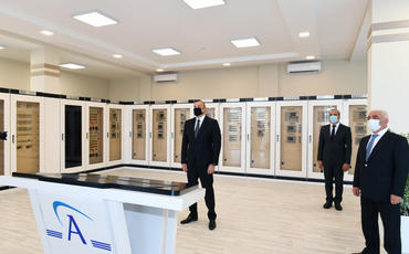 Prezident İlham Əliyev “Suraxanı” yarımstansiyasının açılışında iştirak edib