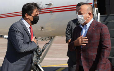 Mövlud Çavuşoğlu Ukraynada səfərdədir