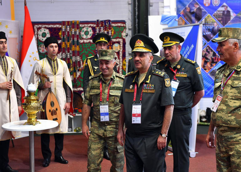 Azərbaycan Müdafiə nazirinin müavini “Beynəlxalq Ordu Oyunları - 2021” yarışlarının açılış mərasimində iştirak edib