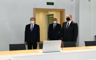 Prezident İlham Əliyev Sumqayıt Məhkəmə Kompleksinin açılışını edib
