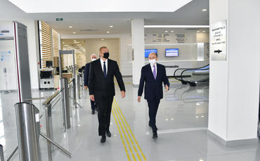 Prezident İlham Əliyev Sumqayıt Məhkəmə Kompleksinin açılışını edib