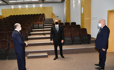 Prezident İlham Əliyev Sumqayıt Məhkəmə Kompleksinin açılışını edib